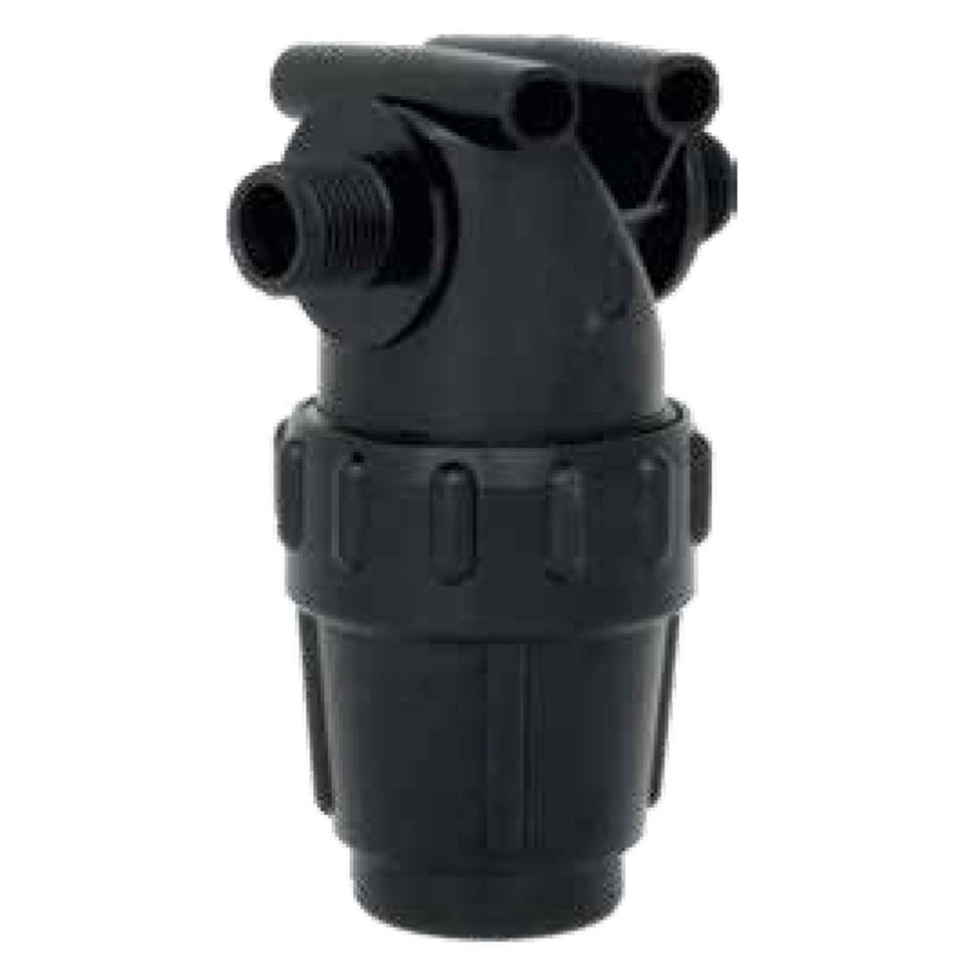 FILTRO EN LINEA 80 LT/MIN /  O-ring Viton / ROSCA MACHO / G 3/4" M / 100 Mesh